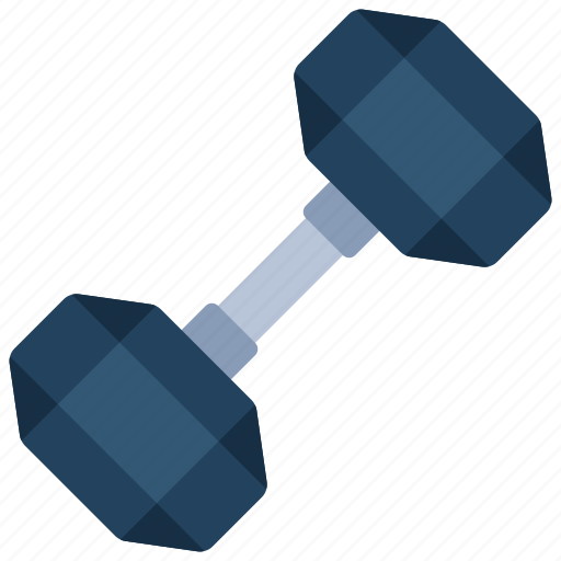 Hex, dumbbell, fitness, weight, lifting icon - Download on Iconfinder