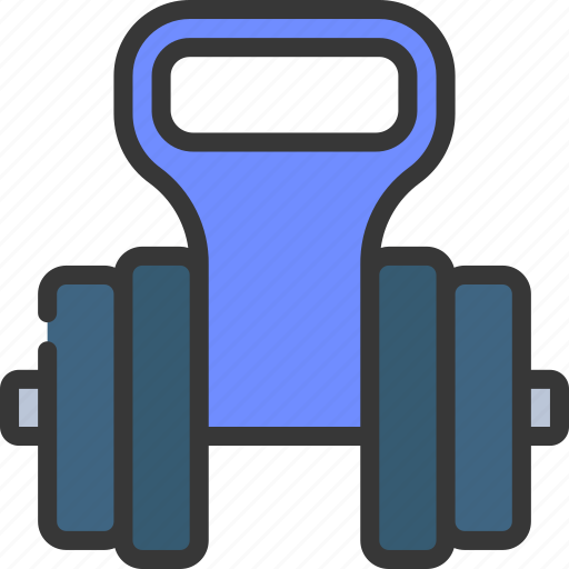 Attachable, dumbbell, handle, fitness, kettlebell, weights icon - Download on Iconfinder