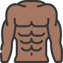 gym, man, body, fitness, abs, person