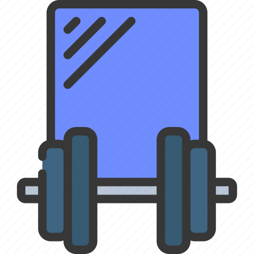 Gym, mirror, fitness, workout, reflection icon - Download on Iconfinder