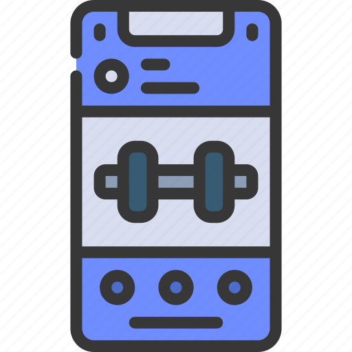 Gym, social, media, post, fitness, scroll icon - Download on Iconfinder