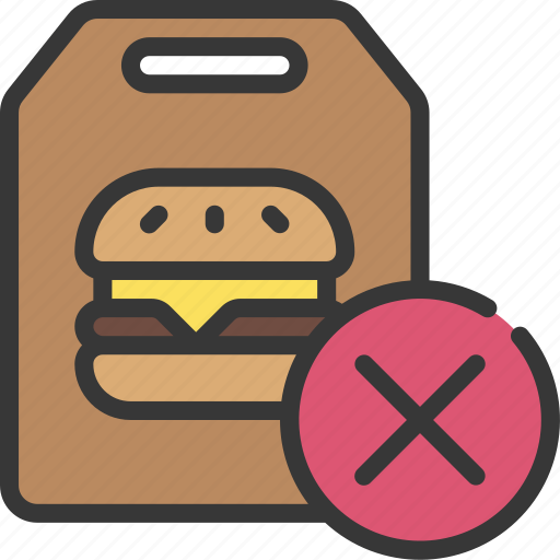 No, fast, food, fitness, health, unhealthy, eating icon - Download on Iconfinder