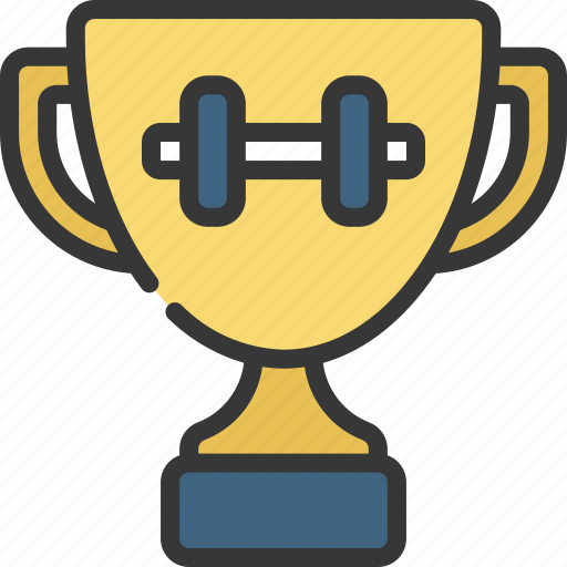 Weight, lifting, trophy, fitness, award, competition icon - Download on Iconfinder