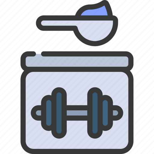 Workout, drink, powder, fitness, health, pre icon - Download on Iconfinder