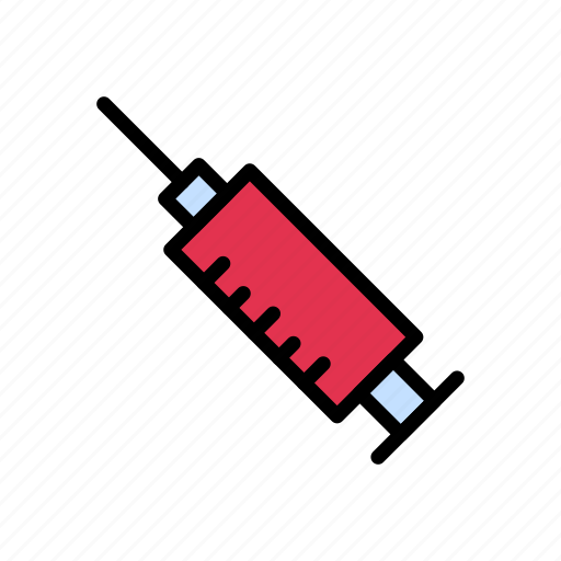 Injection, medical, needle, syringe, vaccine icon - Download on Iconfinder