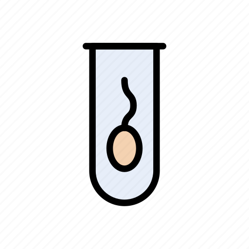 Lab, medical, sperm, test, tube icon - Download on Iconfinder