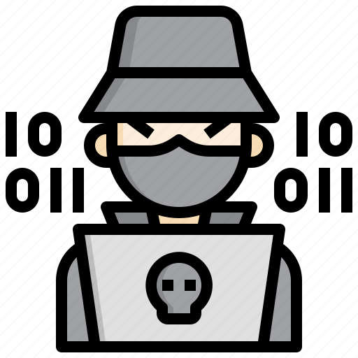 Hacking, hacker, laptop, code, crime icon - Download on Iconfinder