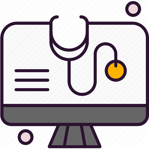 Doctor, examination, lcd, treatment icon - Download on Iconfinder