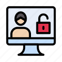 hacker, unlock, cybercrime, security, protection