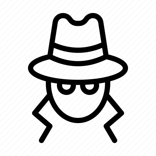 Hacker, spy, cybercrime, criminal, avatar icon - Download on Iconfinder