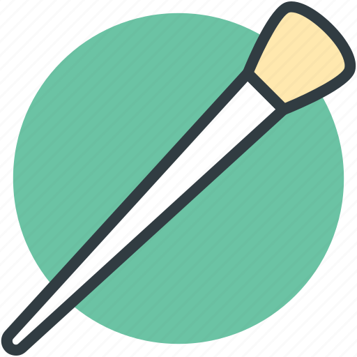 Blush brush, cosmetic brush, makeup accessories, makeup applicator, makeup brush icon - Download on Iconfinder