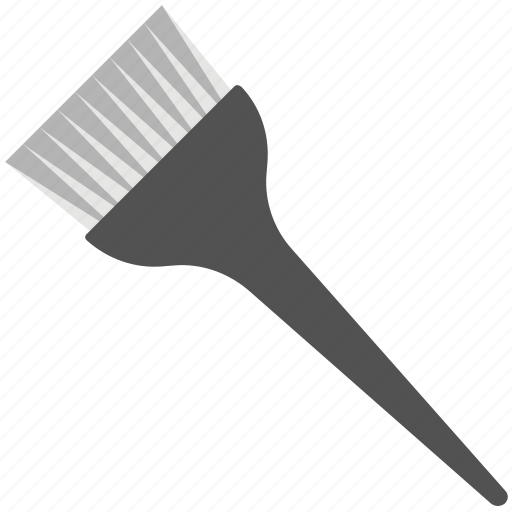 Dye brush, dyeing tool, hair care, salon equipment, tint brush icon - Download on Iconfinder