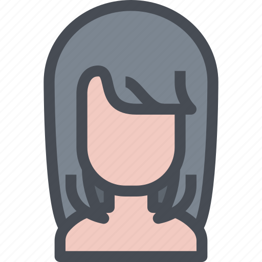 Avatar, beauty, hair, hairstyle, long, salon icon - Download on Iconfinder