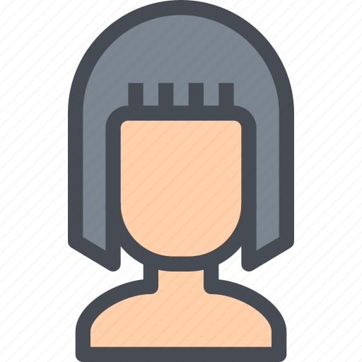 Avatar, beauty, bob, hair, hairstyle, salon icon - Download on Iconfinder