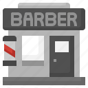 barber, shop, hair, cut, commerce, shopping, city
