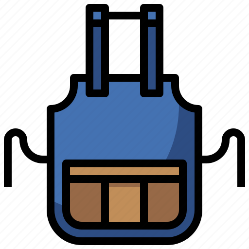 Apron, barbershop, beauty, dresser, hair, protection icon - Download on Iconfinder