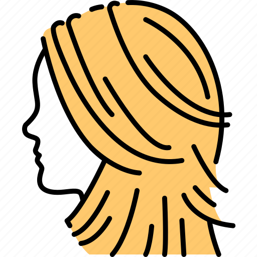 Hair, ladder, haircut, blonde icon - Download on Iconfinder