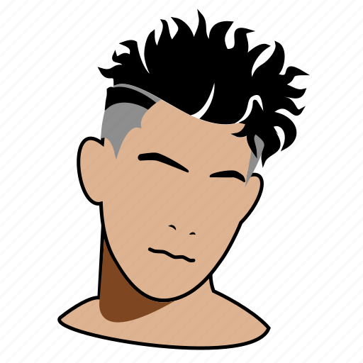 Fashion, hairstyle, male, man, undercut icon - Download on Iconfinder