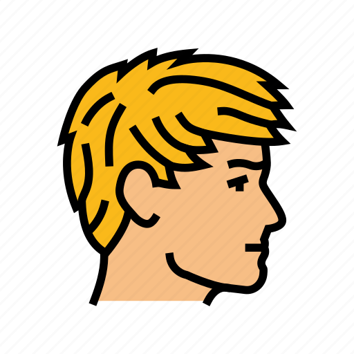 Angular, fringe, hairstyle, male, portrait, hair icon - Download on Iconfinder