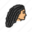 curly, female, hairstyle, portrait, hair, fashion 