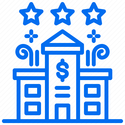 Bank, best, building, capital, rated, recommended, star icon - Download on Iconfinder
