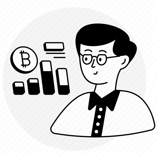 Bitcoin analytics, infographic, statistics, bitcoin data, btc analytics icon - Download on Iconfinder