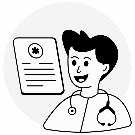 Prescription, medical report, rx, medical instruction, medical recommendation icon - Download on Iconfinder