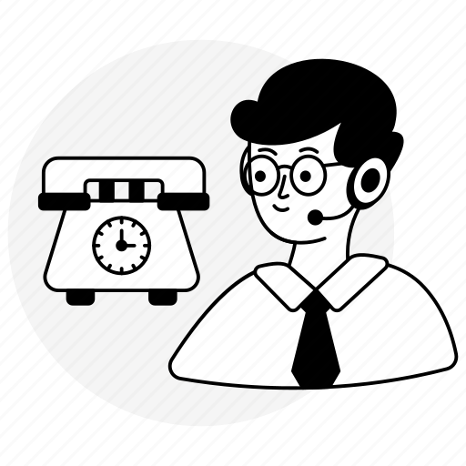 Customer service representative, customer support, helpline, hotline, csr icon - Download on Iconfinder
