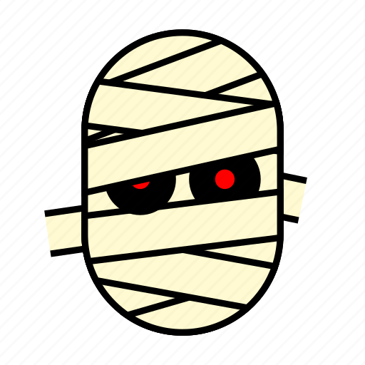 Egyptian, halloween, mummified, mummy, nightmare, monster, horror icon - Download on Iconfinder