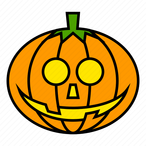 Halloween, halloween pumpkin, nightmare, pumpkin, holiday, monster, scary icon - Download on Iconfinder