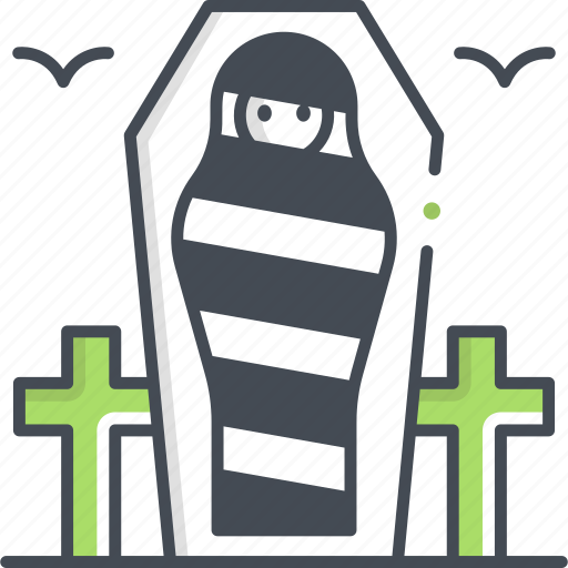 Dead body, scary, mummy, halloween icon - Download on Iconfinder