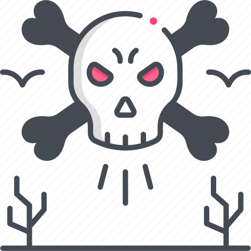 Danger, dead, skull, skeletons, halloween icon - Download on Iconfinder
