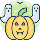 halloween, ghost, pumpkin, horror