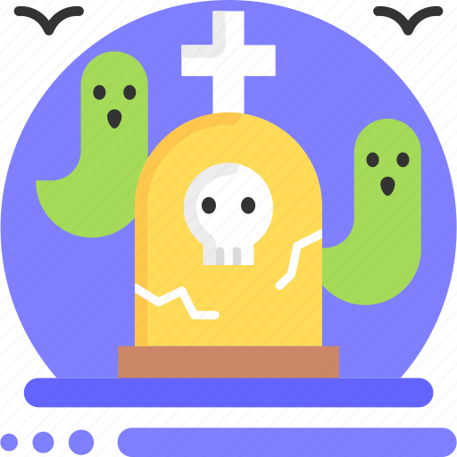 Gravegraveyard, ghost, grave icon - Download on Iconfinder