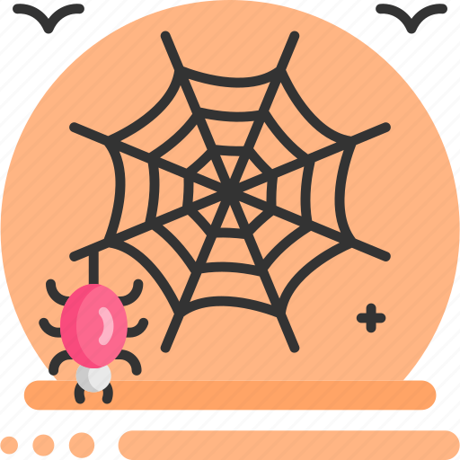 Halloween, spider web, insect, crawler, spider icon - Download on Iconfinder