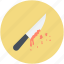bloody knife, halloween bloody knife, halloween butcher knife, knife with blood 