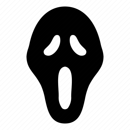 Scream, scared, fear, mask, panic icon - Download on Iconfinder