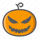 decoration, evil, halloween, holiday, horror, pumpkin, scary