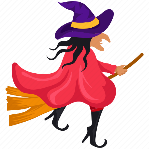 Broom, broom stick, flying, halloween, halloween broom, holidays, magic icon - Download on Iconfinder