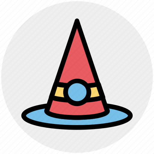 Halloween cap, halloween hat, halloween witch cap, halloween witch hat, witch hat icon - Download on Iconfinder