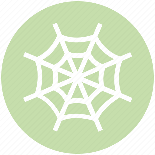 Dreadful, fearful, ghastly web, halloween web, horrible, scary, spider web icon - Download on Iconfinder
