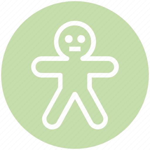Cookie, ginger, gingerbread man, halloween, man icon - Download on Iconfinder
