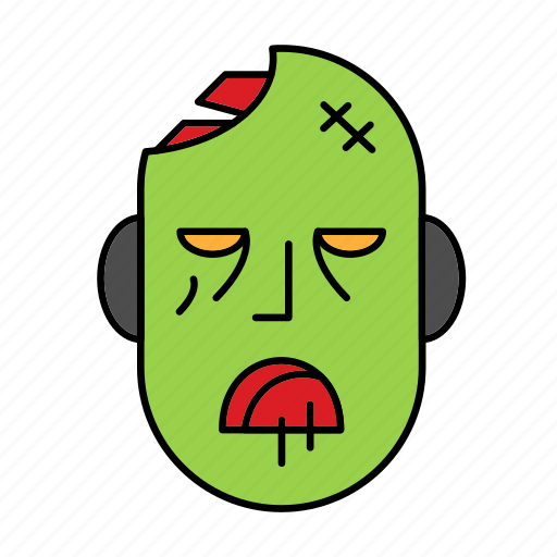 Death, evil, halloween, head, zombie icon - Download on Iconfinder