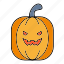 evil, halloween, jack, lantern, pumpkin 