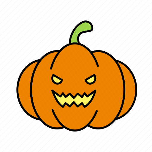 Pumpkin, evil, lantern, halloween, jack icon - Download on Iconfinder