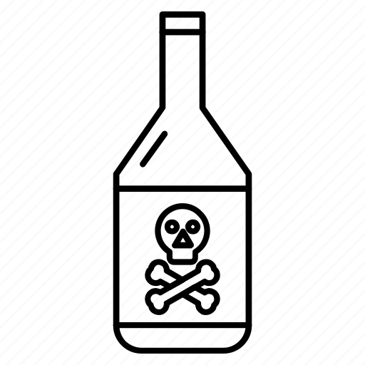 Alcohol, bottle, drink, glass, halloween, poison icon - Download on Iconfinder