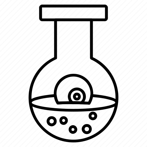 Bottle, eye, flask, halloween, magic, poison, potion icon - Download on Iconfinder