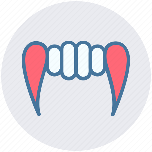 Demon mouth, devil teeth, halloween demon mouth, halloween denture fangs icon - Download on Iconfinder