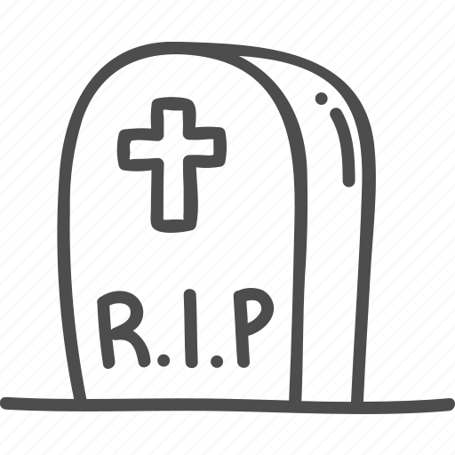 Grave, halloween, tombstone icon - Download on Iconfinder