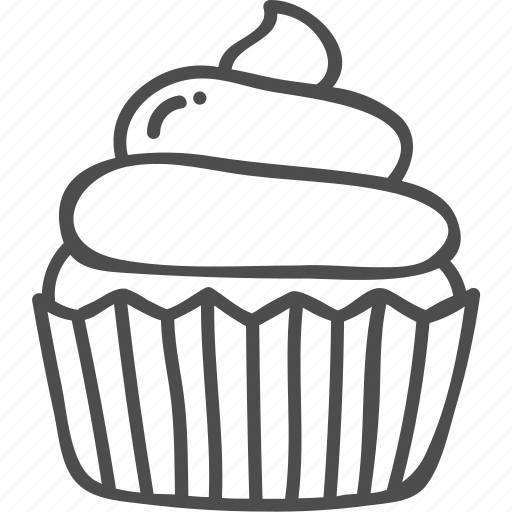 Cake, cupcake, dessert, halloween icon - Download on Iconfinder